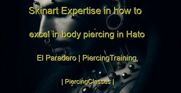 Skinart Expertise in how to excel in body piercing in Hato El Paradero | PiercingTraining | PiercingClasses | SkinartTraining-Venezuela
